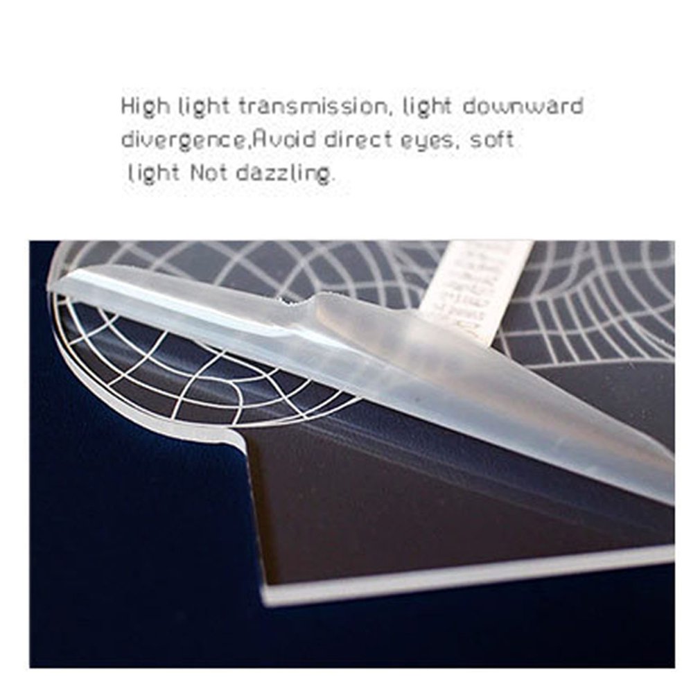 Visual stereo light LED colorful night light