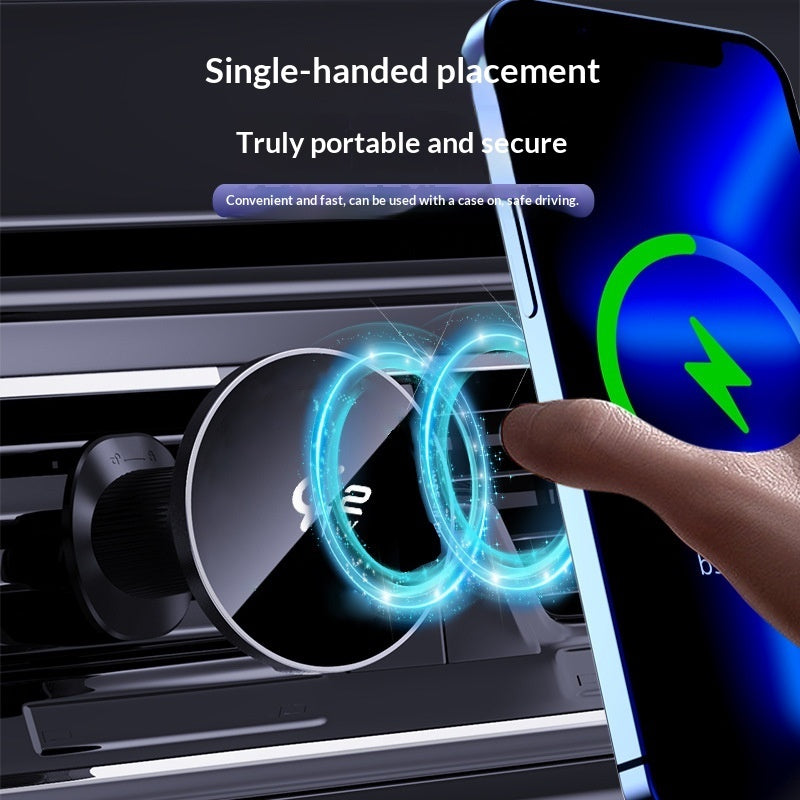 Zinc-alloy Casing For Magnetic Wireless Car Chargers