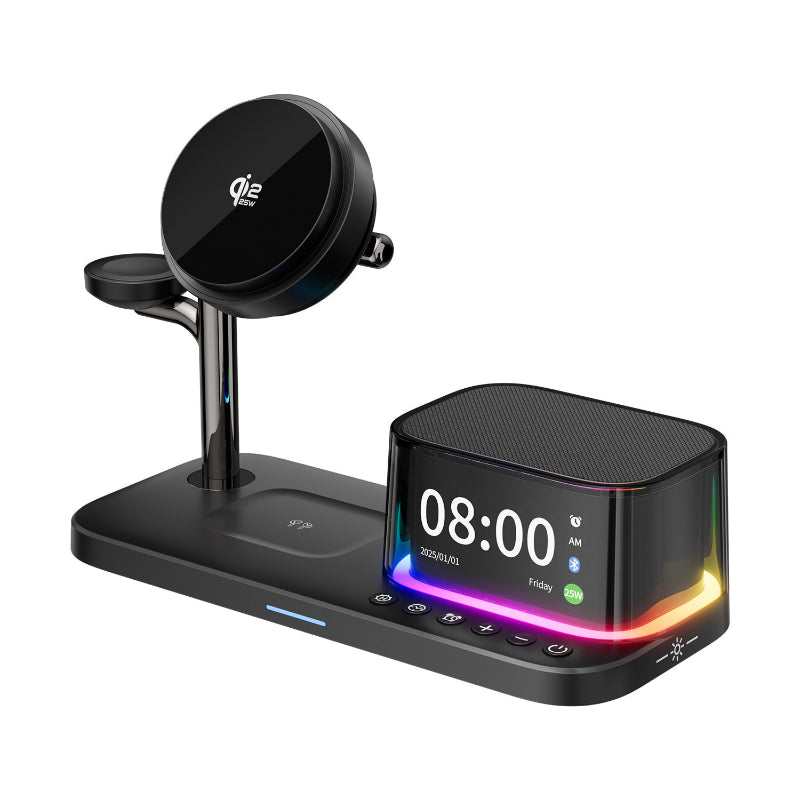 6-in-1 Magnetic Wireless Charger With Fast Charging